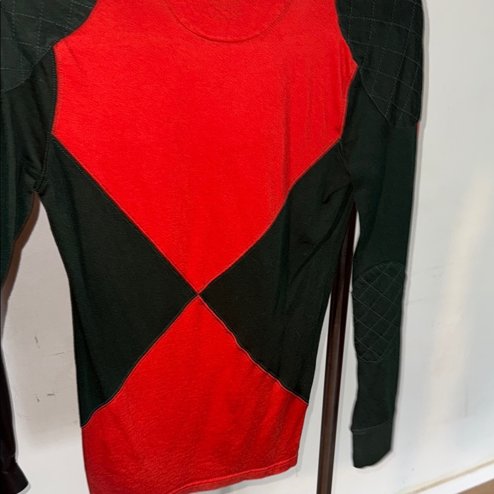 Rugby Ralph Lauren Red and Black Long Sleeve Shirt - Picture 5 of 6